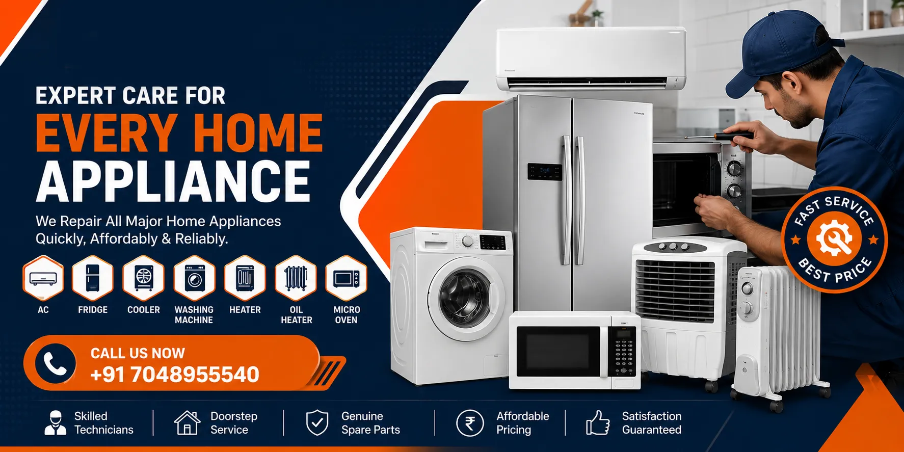 Home Appliance Repair Service in Delhi