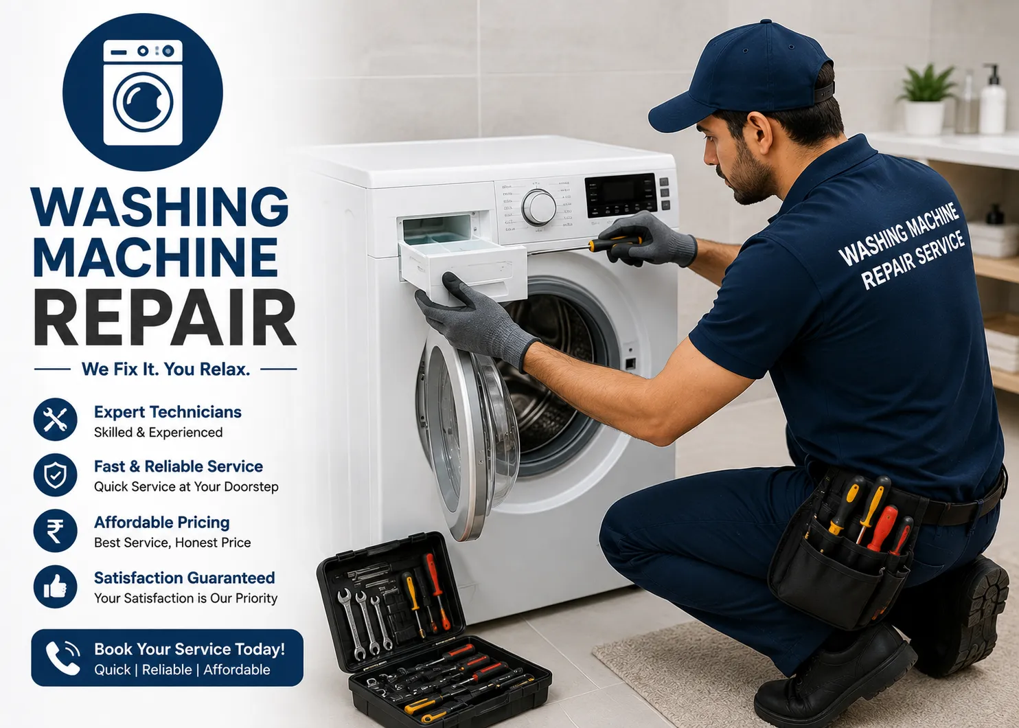 Washing Machine Repair Service in Delhi